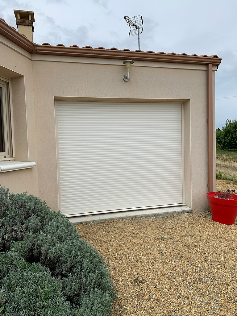 Remplacement Porte De Garage Basculante Par Une Baie Alu Avec Volet Roulant